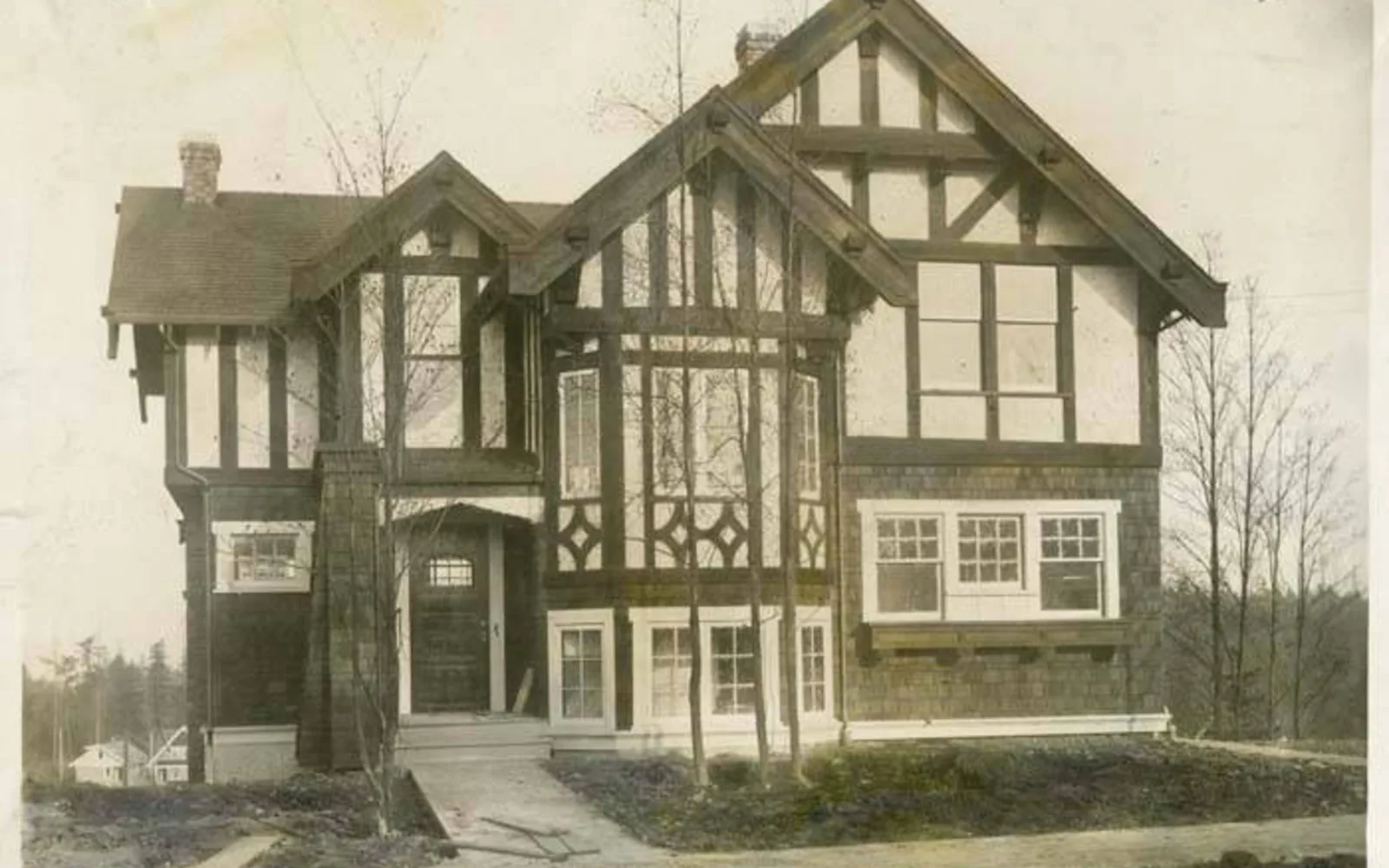House constructed by Long Building Company in Seattle, circa 1920